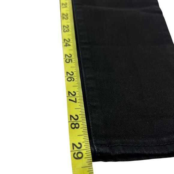 Articles Of Society Distressed Skinny Women Size 30 Black Zip Button Closure - Picture 7 of 7